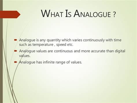 ANALOGUE definition and meaning .